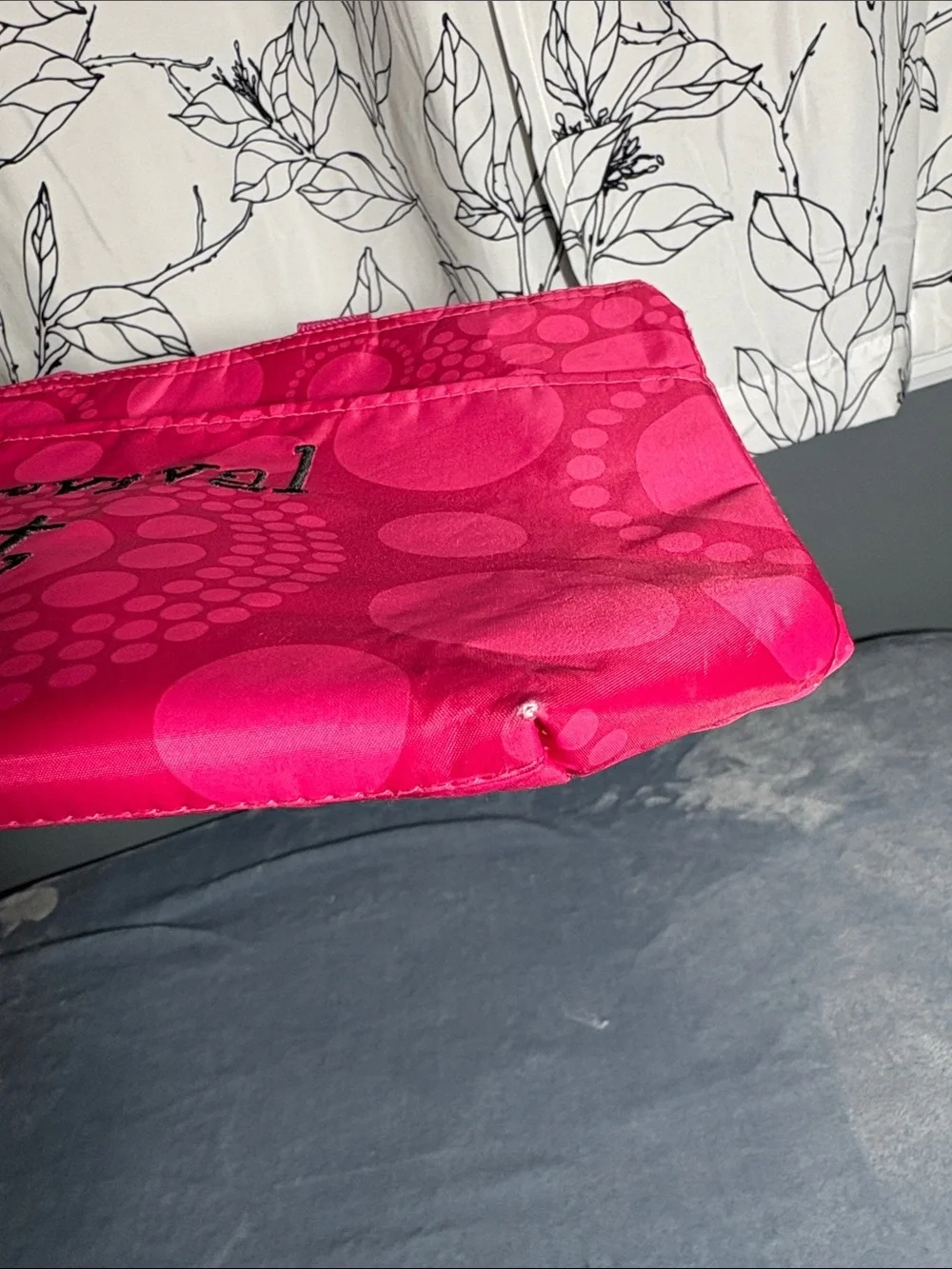 thirty-one Pink Circle-Print Lunch or Beach Snack Tote